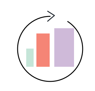 graph with a continuous circle around it